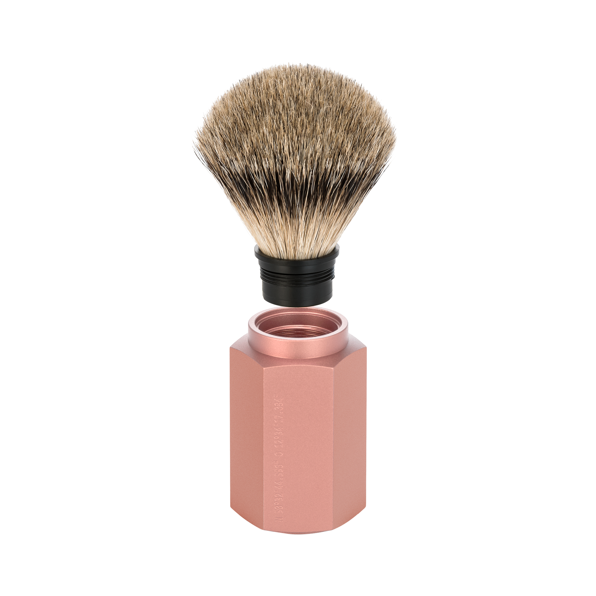 MÜHLE HEXAGON Shaving Brush, Silvertip Badger, Sunrise
